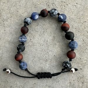 Natural - Matte - Gemstone - Tigers Eye bracelet
